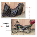 Bike Cover for bike with Side Mirrors and Top Box Tail Box Dust Proof Parking Cover and Dirt proof Bike Top Cover - Made from quality bike covers fabric to save your ride. 