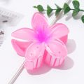 New 2025 Flower Hair Clip Candy Color Hair Claw for Women Accessories. 