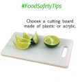 SOLID Plastic Chopping Board Food Cutting Board , Vegetable Fruit Meat Chopping Board Household Kitchen Tools. 