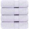 Bath Towel Luxury White 700 GSM Premium Towels (27X54 inches Pack of 4). 