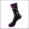 1 Pairs Cotton Funky Socks For Men Women Random Colors Branded Quality. 