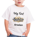 14 August T shirt -  independence day T shirt - Customize T shirt - Eid dress -eid ul fiter - Eid ul Adha T shirts - Eid T shirt for boys and Girls - Eid gift - Customize T shirt - Name T shirt - Picture T shirt - Birthday T shirt. 