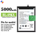 Infinix Note 11 (X663) / Note 12 G96 (X670) Battery Replacement BL-49KX Battery with 5000mAh Capacity _ Silver. 