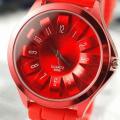 Electroplating Silicone Watch Electroplating Color Shell Watch Color Tv Hand Watch. 