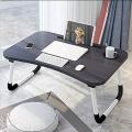 New Wooden Laptop Table, Foldable Laptop Stand, Laptop Desk with Cup Holder, Laptop Lap Desk, Laptop Table with Cup Holder for Study, Arts, Bed and Multipurpose Usage. 