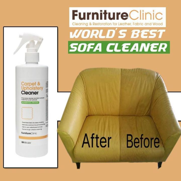 Carpet & Sofa Cleaning Spray – World’s Best Sofa Cleaner for Stains, Odors & Refreshing Upholstery