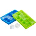 15 Square Cube Silicone Ice Cube Trays. 