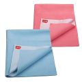 Pack of 1 Anti-Piling Fleece Extra Absorbent Quick Dry Sheet for Baby, Baby Bed Protector, Waterproof Baby Sheet, Small Size 50x70cm. 