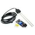 Soil Moisture Sensor and Soil Detector Module Soil Moisture Test Soil Humidity Test Corrosion Resistance Probe for Arduino. 