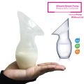 Silicone Manual Breast Pump Infant, Infant, Partner, Breast Collector with Automatic Breast Milk Correction. 