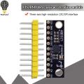 LIS3DH Triaxial Acceleration Temperature Sensor Three Converters Motion Accelerometer Module Development Board Replace ADXL345. 
