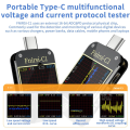 FNIRSI-C1 USB Tester Voltmeter Ammeter Type-C PD Trigger Fast Charging Test Type-C Meter Power Bank tester. 