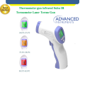 ADVANCED™ Infrared Forehead Thermometer, Non-Contact Forehead Thermometer for Adults, Kids, Baby, Accurate Instant Readings No Touch Touchless Infrared Thermometer with 3 in 1 Digital LCD Display and Instant Readings Touchless  for Face, Ear, Body. 