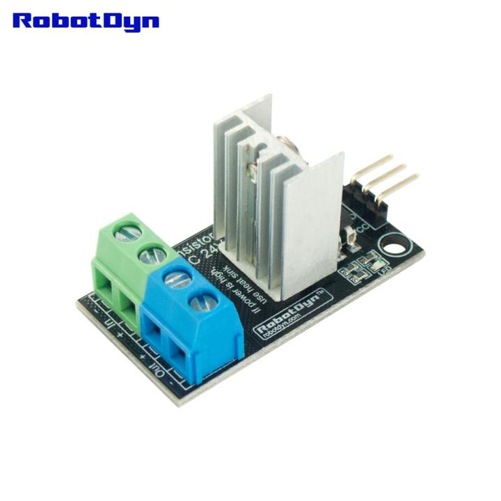 【Universal Car Parts Store】RobotDyn - Transistor MOSFET DC with Heating 1 Channel, 5V Logic, DC 24V/30A compatible with Arduino DIY project