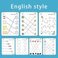 Magical Tracing Workbook Set,Learning to Write Alphabet, Numbers and Line Tracing. Handwriting Activity Book (60 Pages). 