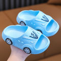 Summer Home Slippers 2024 Kids Soft Soled Non-slip Sandals Fashion Car Design slippers Baby Unisex EVR Baby Beach Shoes. 