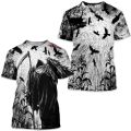 Archaic By Affliction Colisson 3d Print Men O-neck T Shirt For Man Clothing Casual Short Sleeve Summer Y2k Clothing Anime Tees. 