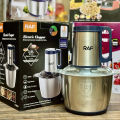 RAF Electric Food Chopper 3.0L Stainless Steel Bowl, Powerful Meat & Vegetable Grinder, 3-Speed Electric Chopper Machine. 