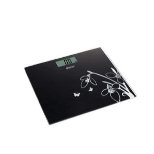 Camry Digital Body Weight Glass Scale - Weight Machine - Bathroom scale Black Colou