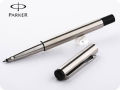 Parker Vector Stainless Steel CT Fountain Pen + Parker Vector Stainless Steel CT Rollerball Pen. 