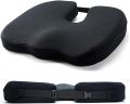 Car Seat Cushions High-Density Pad for Car Driver Seat Office Chair Coccyx Support Hip, Nerve, Sciatica, Sacrum Back Pain Relief Memory Foam Seat Cushion. 