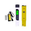 Pack Of 3 LCD display ph meter ATC + EC TDS tester backlight + TDS Water. 