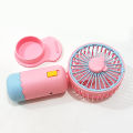 USB Rechargeable Portable Small Mini Fan for Desktop fan With 3 Adjustable Turbo Speed modes options | Durable Material, Great For Desktop , Office & Living Room. 