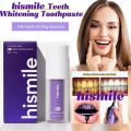 HISMILE V34 Teeth Removing Deep Smoke Stains Gingiva Protection Purple Orthopedic Toothpaste, Purple Teeth Whitening  | Hismile Teeth Cleaner & Whitening Serum | Hismile V34 Toothpaste for Brighter Smile | Original Hismile Teeth Whitening Toothpaste Kit. 