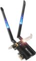 WiFi 6 AX3000E PCIE Ubit Max 2974 Mbps WiFi Card Tri-Band (6G/5G/2.4G), BT 5.2, OFDMA, MU-MIMO, Ultra-Low Latency, WIN10/11.64 Bit. 