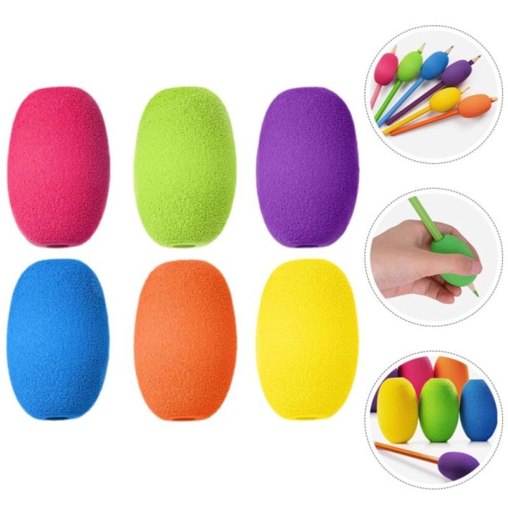 Universal Posture Trainers Sponge Pencil Holder Stylus Grips Handwriting Pencils Correctors Pen Case Ergonomic Writing Corrector Grip Training Aids