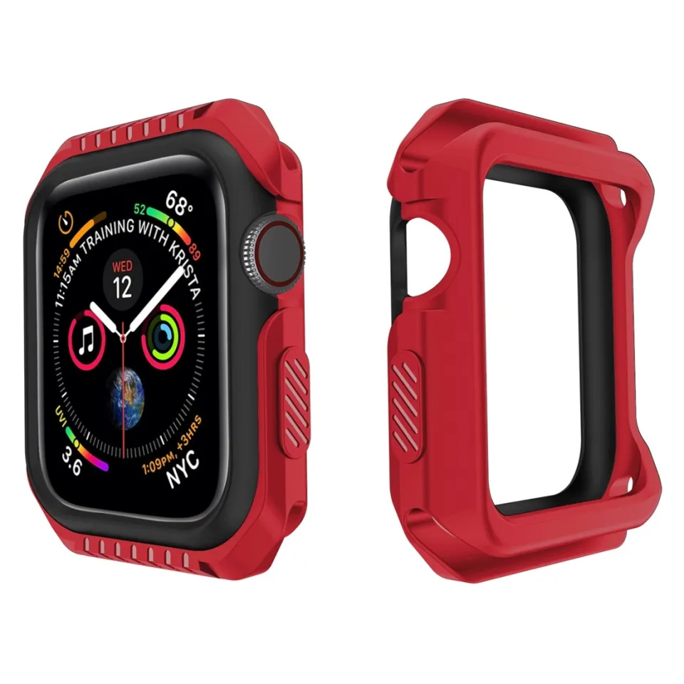 Smart Watch Shockproof Two Color Protective Case for Apple Watch Series 3 38mm Daraz.pk