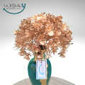 Wishly Artificial Gold Flowers Stems & Bouquet Pack of 5, for Home, Office Restaurant Wedding Party Décor / DIY Flower Arrangement Decoration.. 