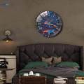 30cm Clocks Non Ticking Hanging Watches Sweep Movement Modern Silent Acrylic Wall Clock for home and hotel Bathroom Bar Ornament. 