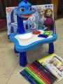 Frozen 3 In 1 Kids Painting Drawing Activity Kit Projector Table - 24 Pattern. 