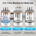 TYMO New 3 in 1 Makeup Brushes Cleaner Machine Portable USB Electric Cosmetic Brush Cleaning Washing Tools Make Up Brush Cleaning Dry Tools. 