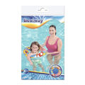 Bestway Inflatable Designer Printed Swim Ring - 22 inches For Kids Play in Swimming Pool 36013, Kids Sea Adventure Floating Ring, Swimming Essentials, Baby Lounge Swim Ring Swimming. 