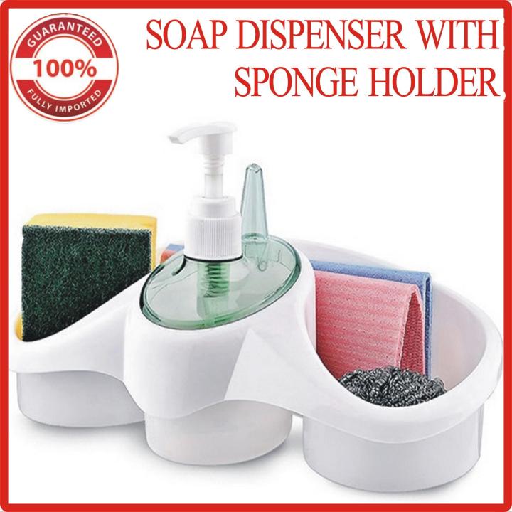 Titiz%203%20In%201%20Soap%20Dispenser%20And%20Sponge%20Holder%20Kitchen%20Kit%20IMPORTED%20FROM%20TURKEA%20-%20Image%209