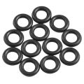 Black 9MM X 2.0mm Rubber Seals  Seal O Rings 12 PCS. 