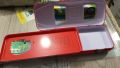 Car Metal Pencil Box with small box inside School Box  Pack of 01 Pcs. 