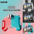 AK66 Mobile Game Controller 5 in 1 Joystick with Trigger for PUBG Black Fits 4.6 to 7.5 Inch Phones. 