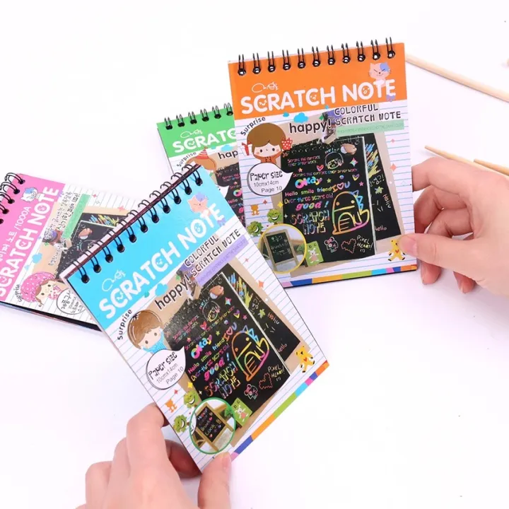 Scratch%20Note%20Black%20Cardboard%20Creative%20DIY%20Draw%20Sketch%20Notes%20for%20Toy%20Notebook%20School%20Supplies%20-%20Image%204