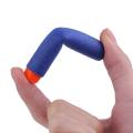 Soft Gun Air Bullets Darts EVA Solid Bullet For NERF N-Strike Series blue. 