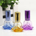 6ml Perfume bottle Versatile Colorful Empty Glass bottle Rose-shaped bottle for Fragrance lovers On-the-go individuals Beauty enthusiasts Perfume collectors Travel essentials. 