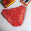 GlamourSecrets Bra Panty set red  bridal set wired pushup padded bra sizes 34 36 38. 