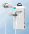 Joyroom Type C Handfree / Joyroom-Ec06 Type-C Series In-Ear Metal Wired Earbuds Silver. 