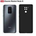 Xiaomi Redmi Note 9, Xiaomi Redmi 10X 4G Soft TPU Black Back Cover, Shock-Absorbing, Fingerprint-Resistant, Lightweight, Durable Protection. 
