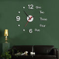 Wall Clock Decor Ornamental Classic DIY Sticker Wall Clocks. 