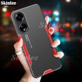 Phone case For OPPO A78 Back cover Heat Dissipation and Anti Drop Aluminum Alloy Back Panel Decorative Strip For OPPO A78 4G Cover cases. 