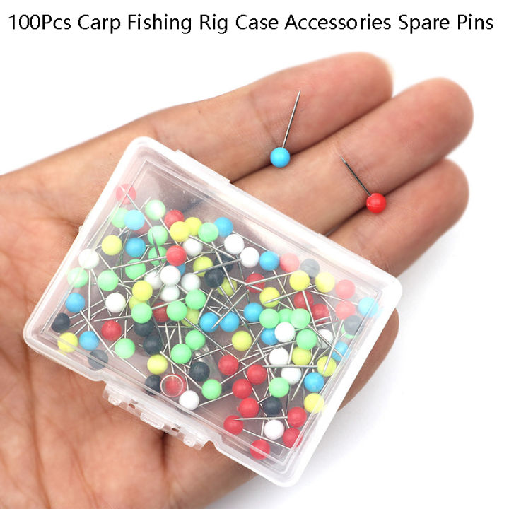 100Pcs Carp Fishing Hook Storage Box Carp Rig Box Stiff Hair Rig Board ...