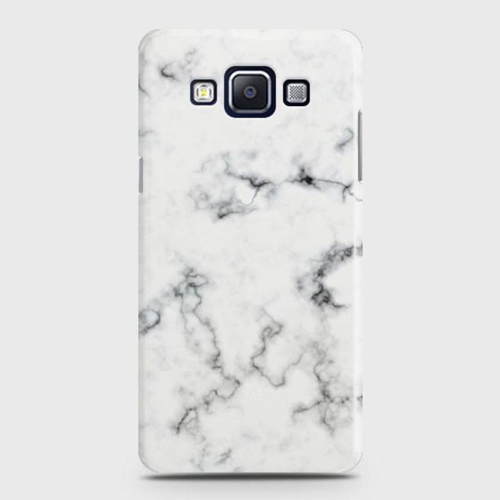 Samsung Galaxy E5 Cover - SkinLee HQ Hard Case - White Liquid Marble - SKINLEE-106-1-227-138